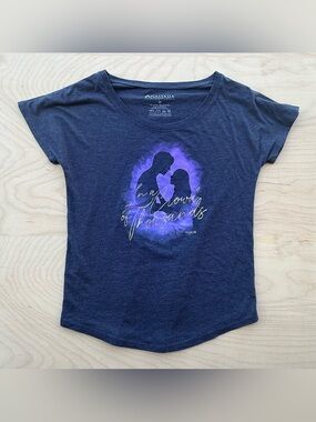Anastasia Broadway Musical Graphic Tee "In a Crowd of Thousands" size XS Musical